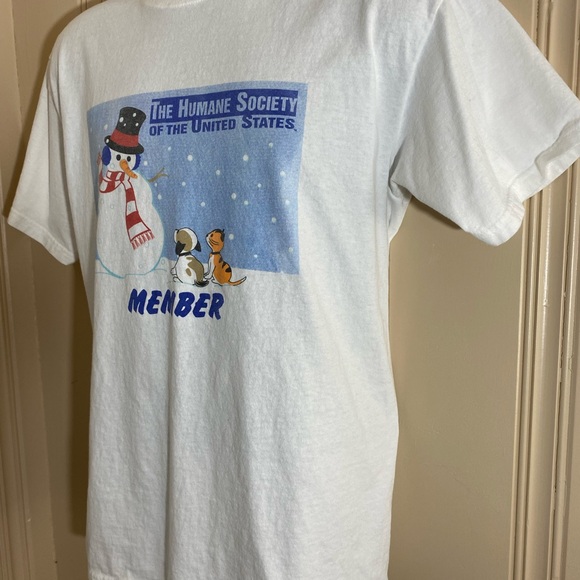 Vintage 2000’s “The Humane Society Member” T-Shirt - Picture 2 of 4